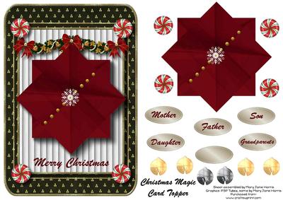 Christmas Magic Card Topper