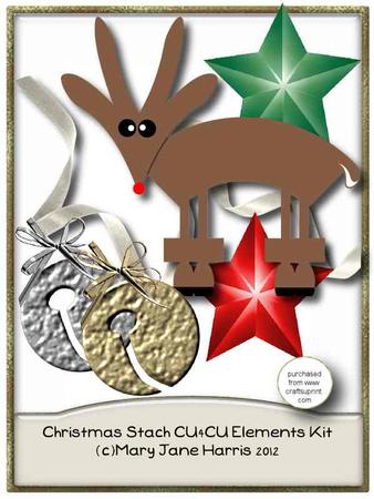 Christmas Stach Elements Kit - Cu4cu