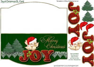 Joy of Christmas Dl Card