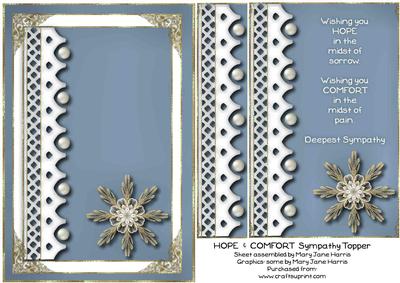 Hope & Comfort Sympathy Topper 1