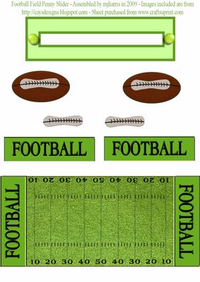 Football Field Penny Slider