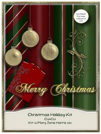 Christmas Holiday Kit - Cu4cu