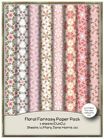 Floral Fantasy Paper Pack - Cu4cu