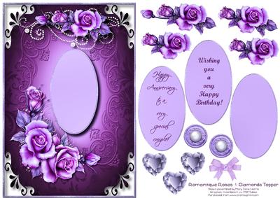 Romantique Roses & Diamonds Topper 2