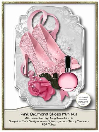 Pink Diamond Shoes Mini Kit
