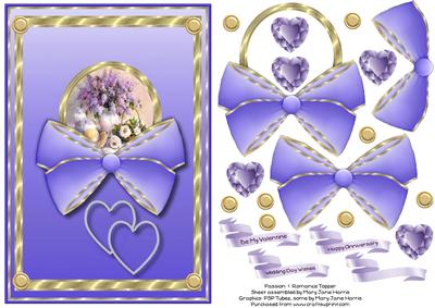 Passion & Romance Card Topper 1