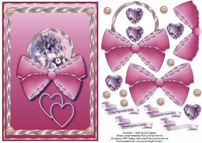 Passion & Romance Card Topper 4