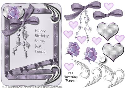 Bff Birthday Topper 2