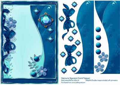 Nature Speaks Card Topper 2