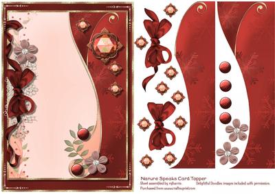 Nature Speaks Card Topper 3