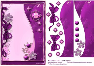 Nature Speaks Card Topper 4