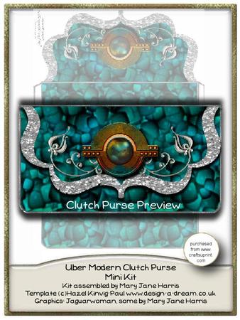 Uber Modern Clutch Purse Mini Kit