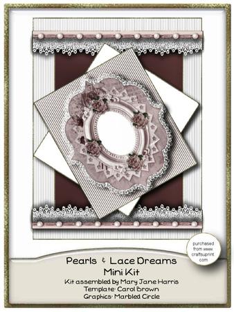 Pearls & Lace Dreams Mini Kit 1