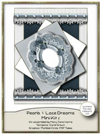 Pearls & Lace Dreams Mini Kit 2