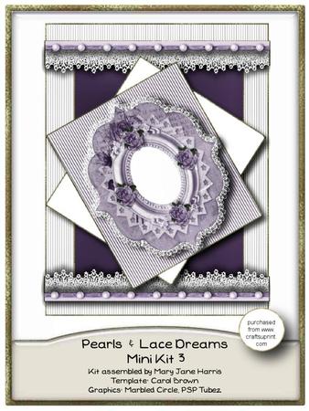 Pearls & Lace Dreams Mini Kit 3