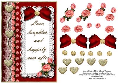 Love Ever After Card Topper 1