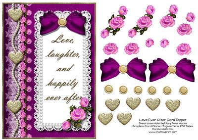 Love Ever After Card Topper 2