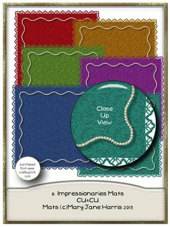 6 Impressionaries Mats - Cu4cu
