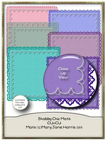 Shabby Chic Mats - Cu4cu