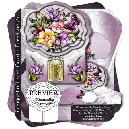 Bouquet of Love Card & Envelope Kit