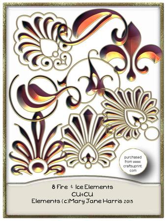 8 Fire & Ice Elements - Cu4cu
