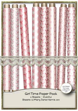 Girl Time Paper Pack - Cu4cu