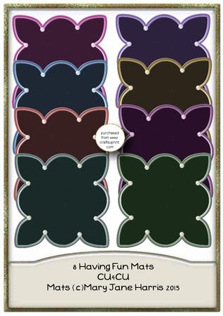 8 Having Fun Mats - Cu4cu