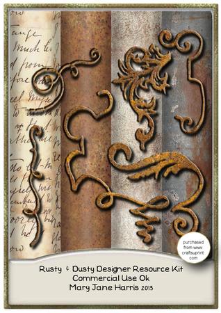 Rusty & Dusty Designer Resource Kit - Cu Ok