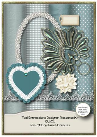 Teal Expressions Designer Resource Kit - Cu4cu