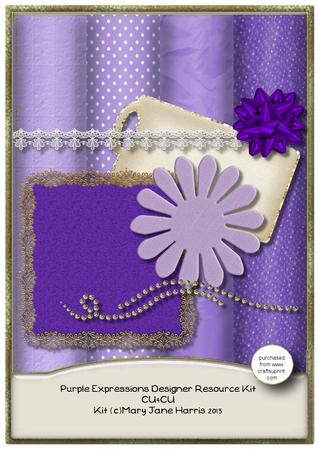 Purple Expressions Designer Resource Kit - Cu4cu