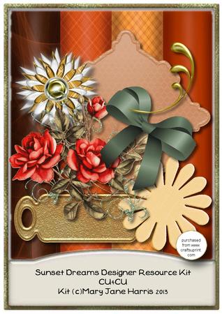 Sunset Dreams Designer Resource Kit - Cu4cu