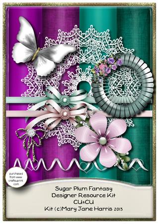 Sugar Plum Fantasy Designer Resource Kit - Cu4cu