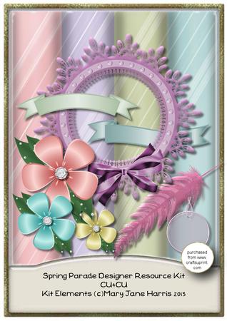 Spring Parade Designer Resource Kit - Cu4cu
