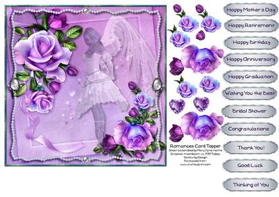 Romances Card Topper 3