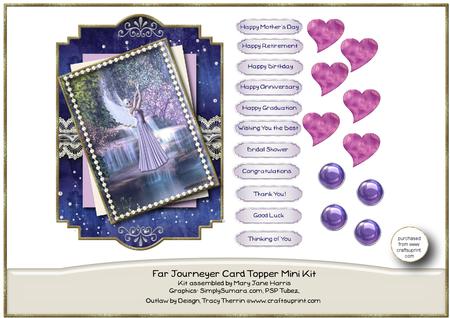Far Jouryeyer Card Topper Mini Kit