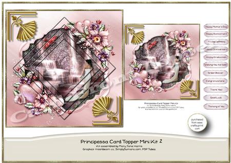 Principessa Card Topper Mini Kit 2