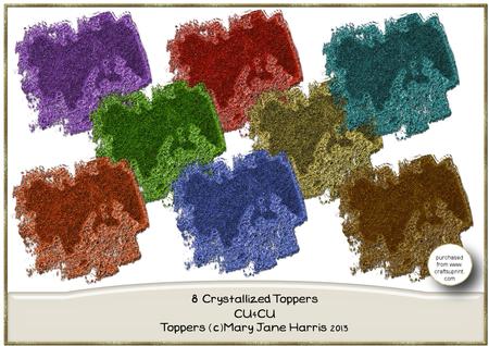 8 Crystallized Toppers - Cu4cu