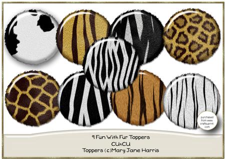 9 Fun with Fur Toppers - Cu4cu