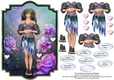 Fairytale Fantasy Card Topper 2