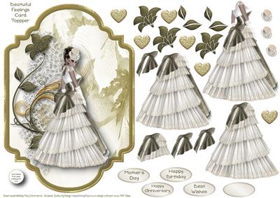 Beautiful Feelings Card Topper