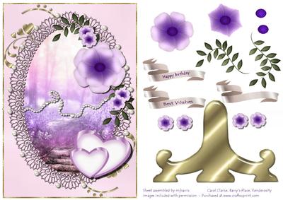Charming Card Topper 2