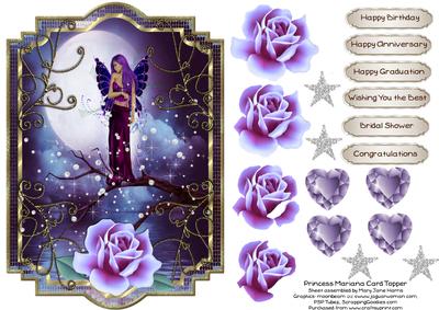 Princess Mariana Card Topper 1