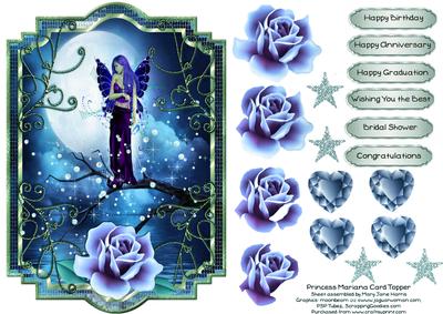 Princess Mariana Card Topper 2