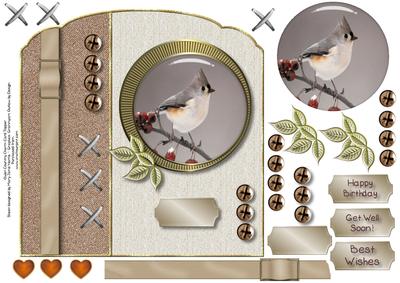 Quiet Country Charm Card Topper 2