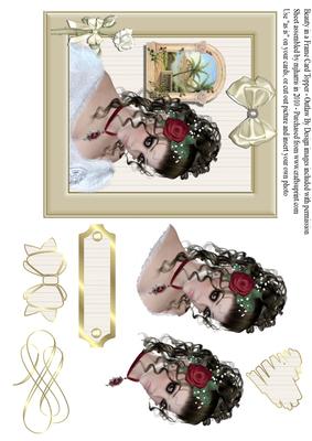 Beauty in a Frame Card Topper