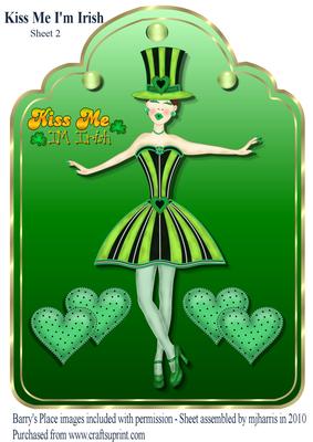 Kiss Me I'm Irish A4 - 2