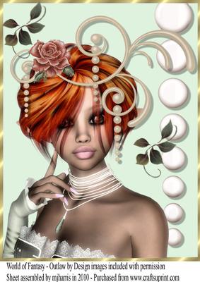 World of Fantasy A4 Card