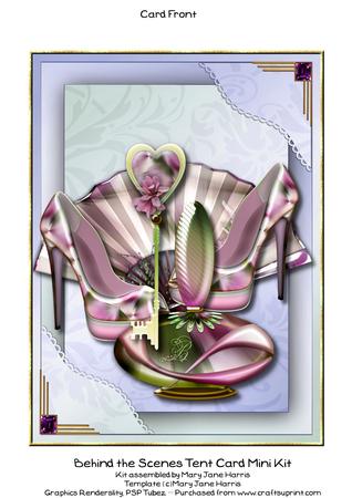 Behind the Scenes Tent Card Kit