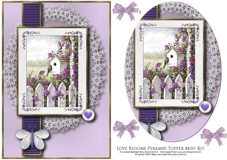 Love Blooms Pyramid Topper Mini Kit