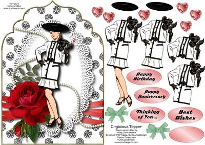 Citylicious Card Topper 1